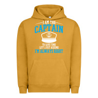 Pigment Peanut Butter captain funny boating sailing Urban Hoodie - artisFamous