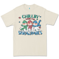 Bone chillin with my snowmies Premium Tee - CowGirlArtShop