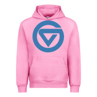 Fuchsia Pink Grand Valley College Urban Hoodie - artisFamous