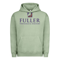 Pigment Oil Green Theological Seminary Urban Hoodie - artisFamous