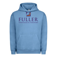 Pigment Pebble Blue Theological Seminary Urban Hoodie - artisFamous