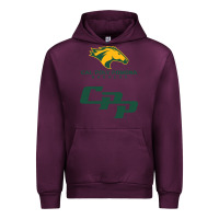 Mauve Wine cal pol pomona Urban Hoodie - artisFamous