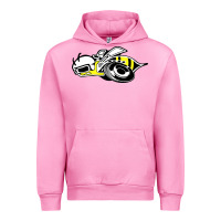 Fuchsia Pink super bee Urban Hoodie - artisFamous