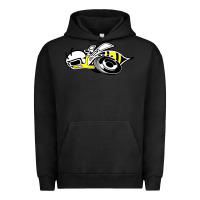 Pigment Black super bee Urban Hoodie - artisFamous