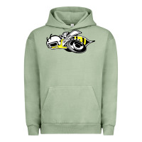 Pigment Oil Green super bee Urban Hoodie - artisFamous