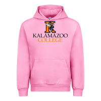 Fuchsia Pink Kalamazoo College Urban Hoodie - artisFamous