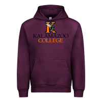 Mauve Wine Kalamazoo College Urban Hoodie - artisFamous
