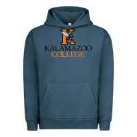 Pigment Midnight Navy Kalamazoo College Urban Hoodie - artisFamous