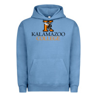 Pigment Pebble Blue Kalamazoo College Urban Hoodie - artisFamous