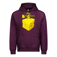 Mauve Wine the big cheese Urban Hoodie - artisFamous