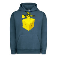 Pigment Midnight Navy the big cheese Urban Hoodie - artisFamous
