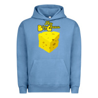 Pigment Pebble Blue the big cheese Urban Hoodie - artisFamous