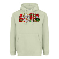 Matcha christmas mexican gnomies coffee Heavyweight Hoodie - JahusDesignShop