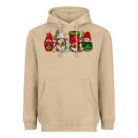 Mushroom christmas mexican gnomies coffee Heavyweight Hoodie - JahusDesignShop
