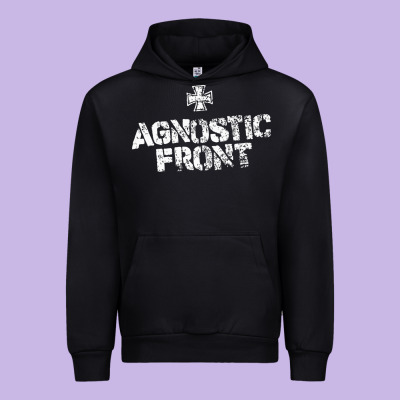 Agnostic Font Urban Hoodie Designed By Artisfamous