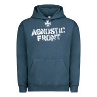 Pigment Midnight Navy agnostic font Urban Hoodie - artisFamous