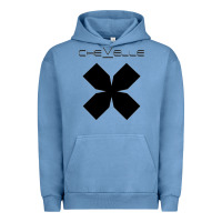 Pigment Pebble Blue Premium Collection Design Urban Hoodie - artisFamous