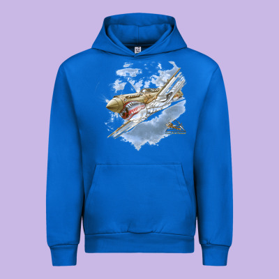 Flying Tigers Urban Hoodie Designed By Artisfamous