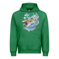 Emerald flying tigers Urban Hoodie - artisFamous