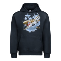 Navy flying tigers Urban Hoodie - artisFamous