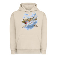 Pigment French Oak flying tigers Urban Hoodie - artisFamous