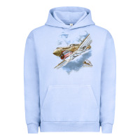 Pigment Grape Ice flying tigers Urban Hoodie - artisFamous