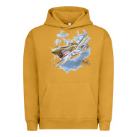 Pigment Peanut Butter flying tigers Urban Hoodie - artisFamous
