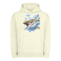 Pigment Pistachio flying tigers Urban Hoodie - artisFamous