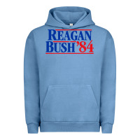 Pigment Pebble Blue reagan president Urban Hoodie - artisFamous