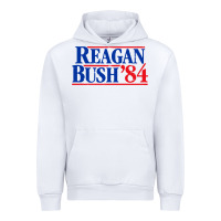 White reagan president Urban Hoodie - artisFamous