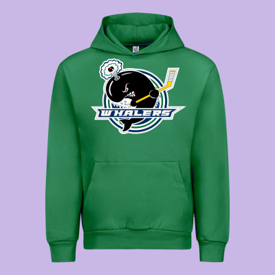 Plymouth Whalers Hockey Urban Hoodie Designed By Artisfamous