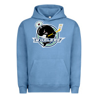 Pigment Pebble Blue plymouth whalers Hockey Urban Hoodie - artisFamous