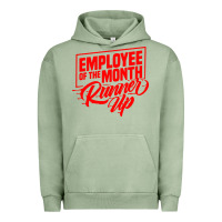 Pigment Oil Green employee of the month runner up Urban Hoodie - artisFamous