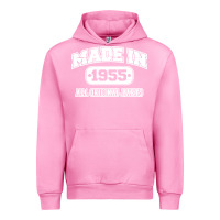 Fuchsia Pink made in 1955 funny vintage Urban Hoodie - artisFamous
