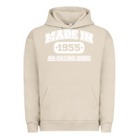 Pigment French Oak made in 1955 funny vintage Urban Hoodie - artisFamous