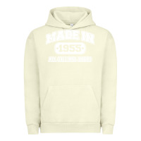 Pigment Pistachio made in 1955 funny vintage Urban Hoodie - artisFamous