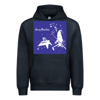 Navy Best Barry Manilow Urban Hoodie - artisFamous