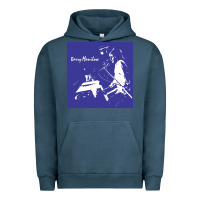 Pigment Midnight Navy Best Barry Manilow Urban Hoodie - artisFamous