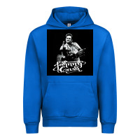 Cobalt Johnny Cash Music Urban Hoodie - artisFamous