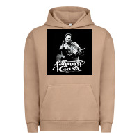 Pigment Burro Johnny Cash Music Urban Hoodie - artisFamous