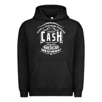 Pigment Black Johnny Cash Music Urban Hoodie - artisFamous