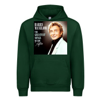 Forest Green Best Barry Manilow Urban Hoodie - artisFamous