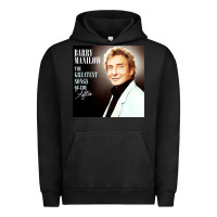 Pigment Black Best Barry Manilow Urban Hoodie - artisFamous