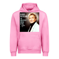 Fuchsia Pink Best Barry Manilow Urban Hoodie - artisFamous