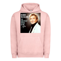 Pigment Salmon Best Barry Manilow Urban Hoodie - artisFamous