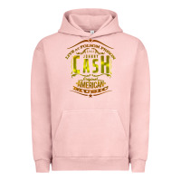 Pigment Salmon Johnny Cash Music Urban Hoodie - artisFamous