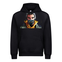 Black codfish beatbox Urban Hoodie - artisFamous