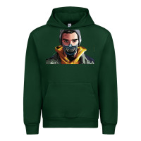 Forest Green codfish beatbox Urban Hoodie - artisFamous