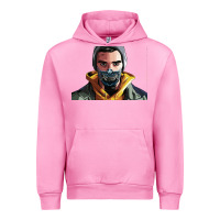 Fuchsia Pink codfish beatbox Urban Hoodie - artisFamous