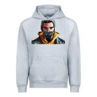 Heather Grey codfish beatbox Urban Hoodie - artisFamous
